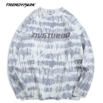 AAASweater Kelebek Baskı Yumuşak Örme O-Boyun Kazak erkek giyim Harajuku Casual Streetwear Triko Boy torneira