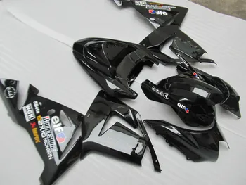 ABS parçaları Kawasaki ZX10R 2004 2005 Ninja kaporta kiti ZX-10R 04 05 tüm parlak siyah kaporta fairings set BB67