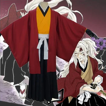 Anime Comic iblis avcısı Kimetsu hiçbir Yaiba Cosplay Kostümleri Keikoku Enichi Cosplay Kostüm Japon Kimono Üniforma Elbise