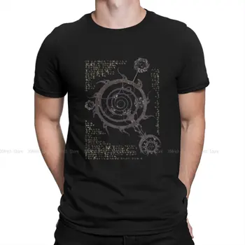 Erkek T-shirt Mistik Gotik Ezoterik Işaretleri Esprili %100 % Pamuk Elder Scrolls V Skyrim T Shirt Yuvarlak Yaka Elbise Baskılı