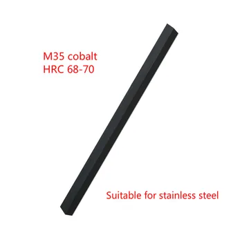 Paket Posta Aşan Sert Beyaz Çelik Bıçak Bar Yüksek Hızlı Dönüm Paslanmaz M35 Içerir Kobalt HSS